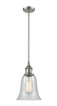 Innovations Lighting 516-1S-SN-G2812 - Hanover - 1 Light - 6 inch - Brushed Satin Nickel - Mini Pendant