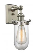 Innovations Lighting 516-1W-SN-232-CL - Kingsbury - 1 Light - 4 inch - Brushed Satin Nickel - Sconce