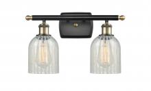 Innovations Lighting 516-2W-BAB-G2511 - Caledonia - 2 Light - 15 inch - Black Antique Brass - Bath Vanity Light