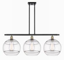 Innovations Lighting 516-3I-BAB-G556-12CL - Rochester - 3 Light - 39 inch - Black Antique Brass - Cord hung - Island Light