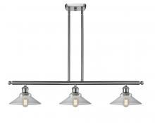 Innovations Lighting 516-3I-SN-G132 - Orwell - 3 Light - 36 inch - Brushed Satin Nickel - Cord hung - Island Light