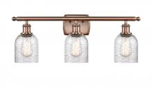 Innovations Lighting 516-3W-AC-G259 - Caledonia - 3 Light - 25 inch - Antique Copper - Bath Vanity Light
