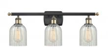 Innovations Lighting 516-3W-BAB-G2511 - Caledonia - 3 Light - 25 inch - Black Antique Brass - Bath Vanity Light
