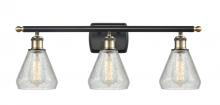 Innovations Lighting 516-3W-BAB-G275 - Conesus - 3 Light - 26 inch - Black Antique Brass - Bath Vanity Light