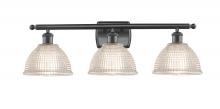 Innovations Lighting 516-3W-BK-G422 - Arietta - 3 Light - 28 inch - Matte Black - Bath Vanity Light