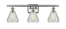 Innovations Lighting 516-3W-SN-G275 - Conesus - 3 Light - 26 inch - Brushed Satin Nickel - Bath Vanity Light