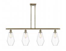 Innovations Lighting 516-4I-AB-G652-7 - Cindyrella - 4 Light - 48 inch - Antique Brass - Cord hung - Island Light