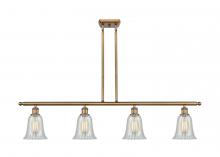 Innovations Lighting 516-4I-BB-G2811 - Hanover - 4 Light - 48 inch - Brushed Brass - Cord hung - Island Light