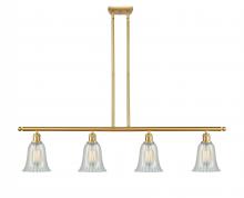 Innovations Lighting 516-4I-SG-G2811 - Hanover - 4 Light - 48 inch - Satin Gold - Cord hung - Island Light