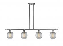 Innovations Lighting 516-4I-SN-G104 - Belfast - 4 Light - 48 inch - Brushed Satin Nickel - Cord hung - Island Light