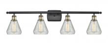 Innovations Lighting 516-4W-BAB-G275 - Conesus - 4 Light - 36 inch - Black Antique Brass - Bath Vanity Light