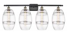 Innovations Lighting 516-4W-BAB-G557-8CL - Vaz - 4 Light - 38 inch - Black Antique Brass - Bath Vanity Light