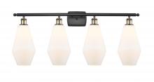 Innovations Lighting 516-4W-BAB-G651-7 - Cindyrella - 4 Light - 37 inch - Black Antique Brass - Bath Vanity Light