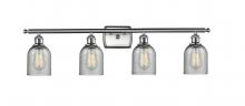 Innovations Lighting 516-4W-SN-G257 - Caledonia - 4 Light - 35 inch - Brushed Satin Nickel - Bath Vanity Light