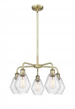 Innovations Lighting 516-5CR-AB-G654-6 - Cindyrella - 5 Light - 24 inch - Antique Brass - Chandelier