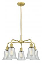 Innovations Lighting 516-5CR-SG-G2812 - Hanover - 5 Light - 24 inch - Satin Gold - Chandelier