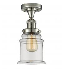 Innovations Lighting 517-1CH-PN-G182 - Canton - 1 Light - 6 inch - Polished Nickel - Semi-Flush Mount