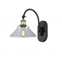 Innovations Lighting 518-1W-BAB-G132 - Orwell - 1 Light - 8 inch - Black Antique Brass - Sconce