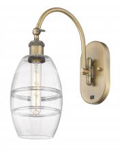 Innovations Lighting 518-1W-BB-G557-6CL - Vaz - 1 Light - 6 inch - Brushed Brass - Sconce