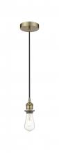 Innovations Lighting 616-1P-AB - Edison - 1 Light - 2 inch - Antique Brass - Cord hung - Mini Pendant