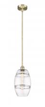 Innovations Lighting 616-1S-AB-G557-8CL - Vaz - 1 Light - 8 inch - Antique Brass - Cord hung - Mini Pendant