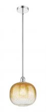 Innovations Lighting 616-1S-PC-G481-10AM - Brookhaven Sphere - 1 Light - 11 inch - Polished Chrome - Stem hung - Mini Pendant