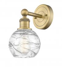 Innovations Lighting 616-1W-BB-G1213-6 - Athens Deco Swirl - 1 Light - 6 inch - Brushed Brass - Sconce