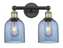 Innovations Lighting 616-2W-BAB-G558-6BL - Bella - 2 Light - 15 inch - Black Antique Brass - Bath Vanity Light