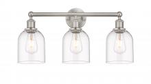 Innovations Lighting 616-3W-SN-G558-6CL - Bella - 3 Light - 24 inch - Brushed Satin Nickel - Bath Vanity Light