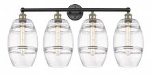 Innovations Lighting 616-4W-BAB-G557-8CL - Vaz - 4 Light - 35 inch - Black Antique Brass - Bath Vanity Light