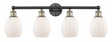 Innovations Lighting 616-4W-BAB-G81 - Eaton - 4 Light - 33 inch - Black Antique Brass - Bath Vanity Light