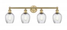 Innovations Lighting 616-4W-BB-G292 - Salina - 4 Light - 33 inch - Brushed Brass - Bath Vanity Light