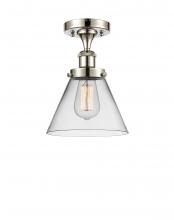 Innovations Lighting 916-1C-PN-G42 - Cone - 1 Light - 8 inch - Polished Nickel - Semi-Flush Mount