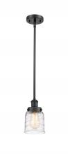 Innovations Lighting 916-1S-BK-G513 - Bell - 1 Light - 5 inch - Matte Black - Mini Pendant