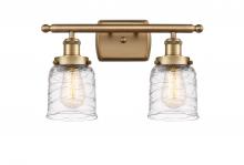 Innovations Lighting 916-2W-BB-G513 - Bell - 2 Light - 16 inch - Brushed Brass - Bath Vanity Light
