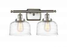 Innovations Lighting 916-2W-SN-G713 - Bell - 2 Light - 18 inch - Brushed Satin Nickel - Bath Vanity Light