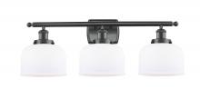 Innovations Lighting 916-3W-BK-G71 - Bell - 3 Light - 28 inch - Matte Black - Bath Vanity Light