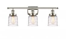 Innovations Lighting 916-3W-PN-G513 - Bell - 3 Light - 26 inch - Polished Nickel - Bath Vanity Light