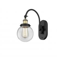 Innovations Lighting 918-1W-BAB-G202-6-LED - Beacon - 1 Light - 6 inch - Black Antique Brass - Sconce