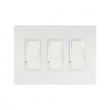 Eurofase EFSWD3 - Eurofase EFSWD3 Dimmer with White Screwless Plate and Box