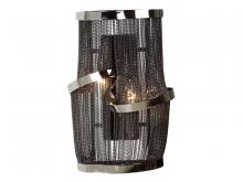 Avenue Lighting HF1404-BLK - Mullholand Drive Collection Black Chain Wall Sconce