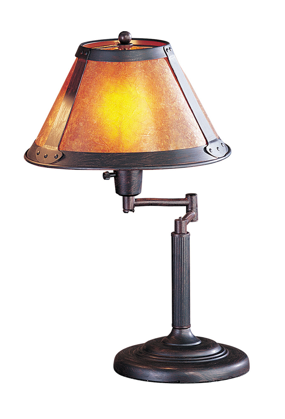 60W Swing Arm Mica Desk Lamp