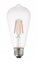 Capitol Lighting Gallery Items 960801 - Livex - 7.7W, 2700K LED Bulb, Vintage Med. base
