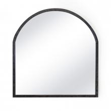 Regina Andrew 21-1146BLK - Regina Andrew Knox Leather Mantle Mirror (Black)