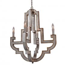 Terracotta Lighting H8107-4 - Jamelia  4-light small chandelier