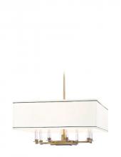 Hudson Valley 2924-PN - 8 LIGHT CHANDELIER