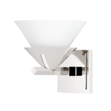 Hudson Valley 6401-PN - 1 LIGHT WALL SCONCE