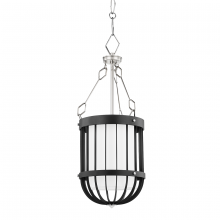 Hudson Valley BKO302-PN/BK - 1 LIGHT PENDANT