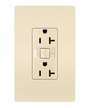 Legrand Radiant WNRR20LA - Smart 20A Outlet with Netatmo, Light Almond