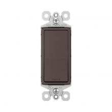 Legrand Radiant TM870DBCC10 - radiant® 15A Single-Pole Switch, Dark Bronze